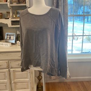 Gray Long Sleeve Shirt
